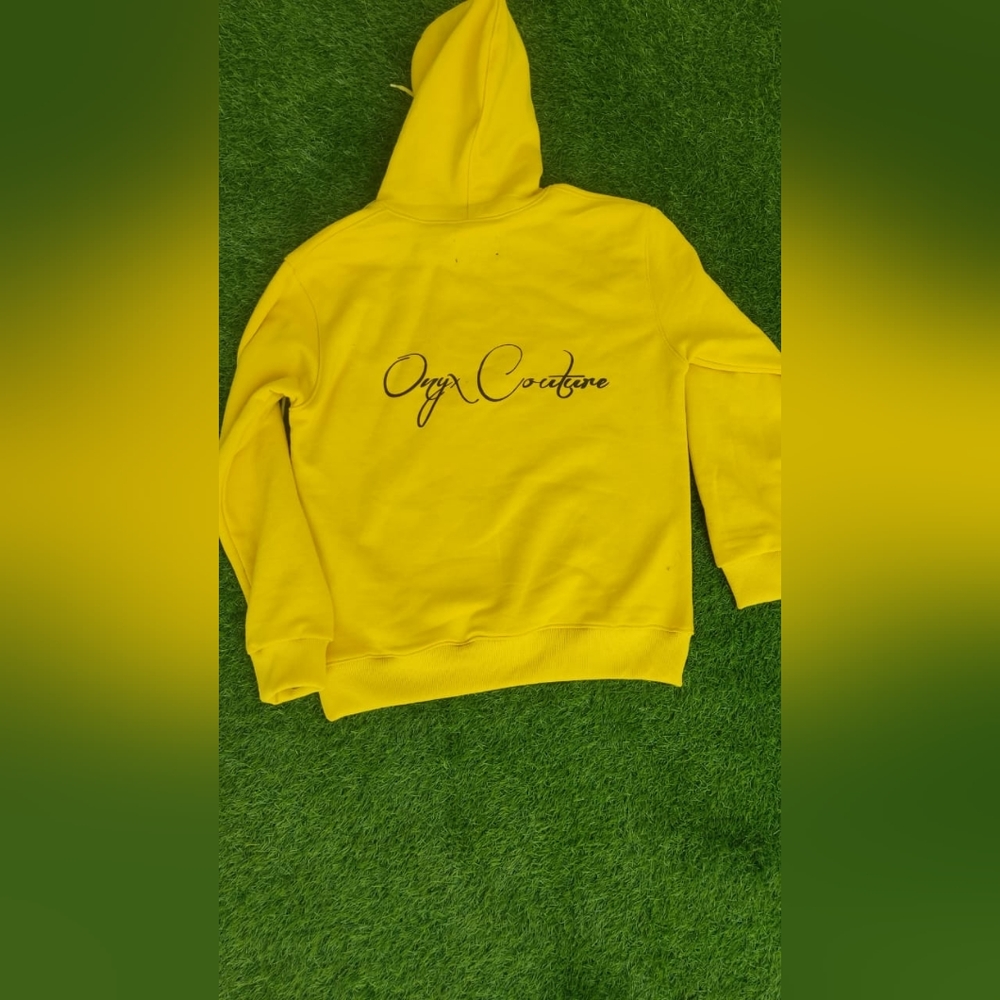 Onyx Couture Signature Hoodie (Yellow)